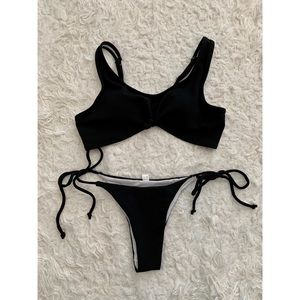 NWOT Zaful Swim - Front Tie Bikini Set